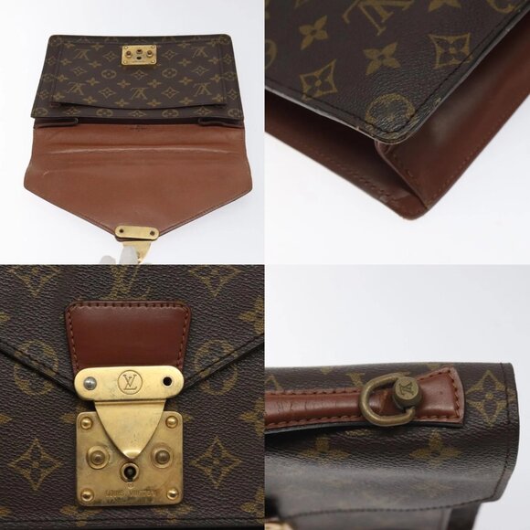 LOUIS VUITTON Monogram Monceau 26 Shoulder Bag M51187 LV Auth - Picture 13 of 15